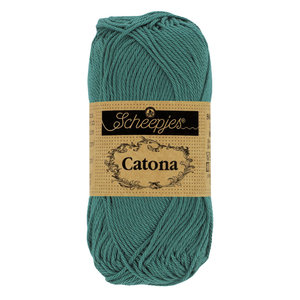 Scheepjes Catona 50 391 Deep Ocean Green