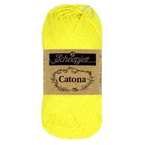 Scheepjes Catona 50 601 Neon Yellow