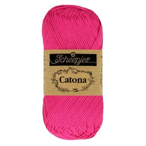 Scheepjes Catona 50 604 Neon Pink