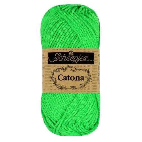 Scheepjes Catona 50 602 Neon Green