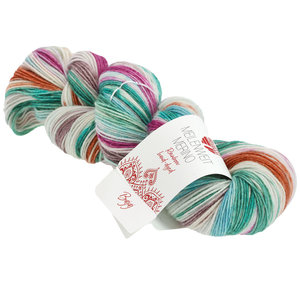 Lana Grossa Meilenweit Merino hand-dyed Rainbow 7008 Bajaj