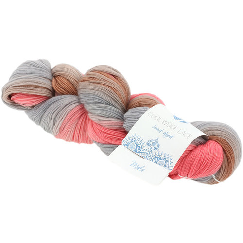 Lana Grossa Cool Wool Lace hand-dyed 820 Mala Lana Grossa Cool Wool Lace hand-dyed 820 Mala