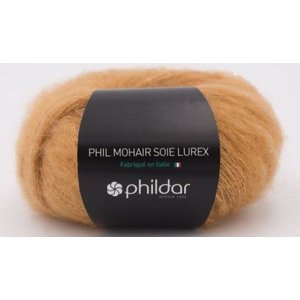 Phildar Mohair Soie Lurex Miel