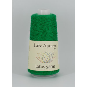 Lotus Yarns Late Autumn 24 Kelly green