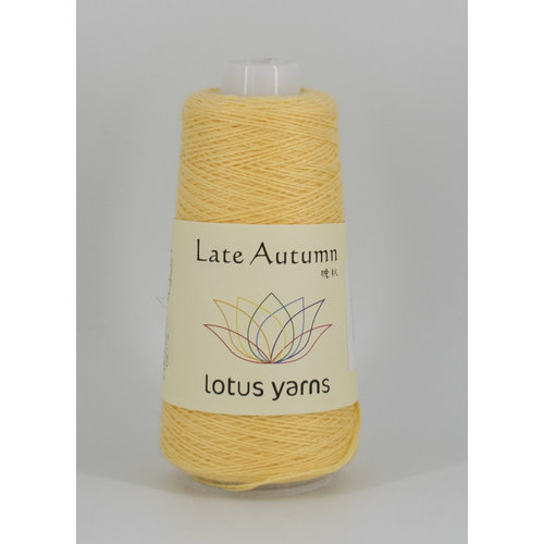 Lotus Yarns Late Autumn 25 Pale banana