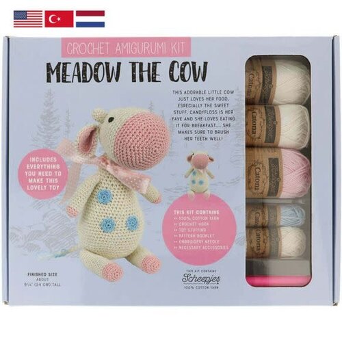 Tuva Amigurumi haakpakket - Meadow the Cow Tuva Amigurumi haakpakket - Meadow the Cow