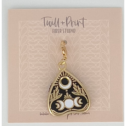 Twill+Print Row Counter Ouija zwart mini Twill+Print Row Counter Ouija zwart mini
