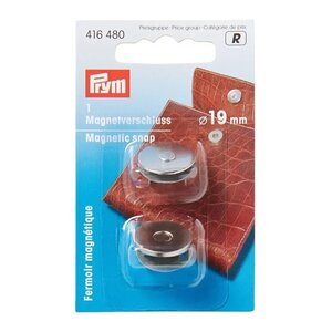 Prym Magneetsluiting 19mm zilver 416480