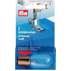 Prym Naaimachinelampje bajonetfitting 611359 L Prym Naaimachinelampje bajonetfitting 611359 L