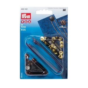 Prym siernieten messing 403102 BB Prym siernieten messing 403102 BB