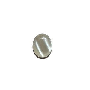 Knoop parelmoer ovaal 11x14 mm ecru