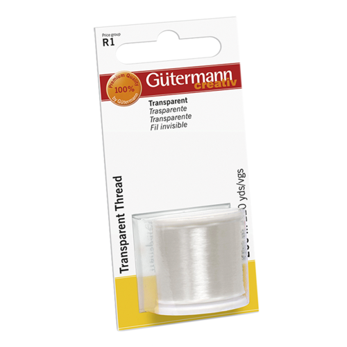 Gutermann Transparant Naaigaren 200m