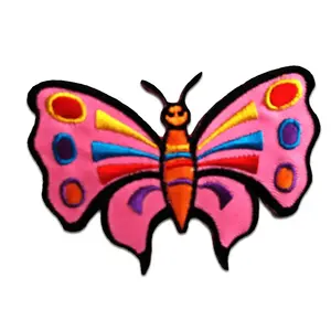 Patch Vlinder Roze