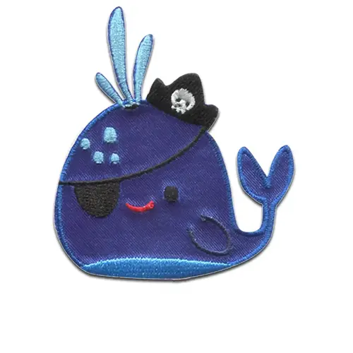 Patch Piraat Walvis Patch Piraat Walvis
