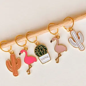 Hello Kim Steekmarkeerders Flamingoes