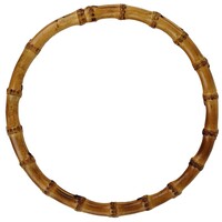 Handvat rond bamboe 18cm
