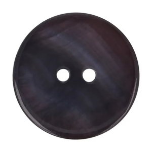 Knoop parelmoer d.grijs 24mm