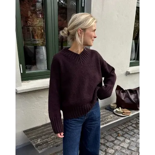 PetiteKnit Hannah Sweater V-neck (EN/NL)