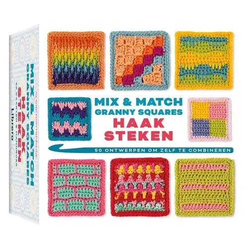 Mix & Match Granny Squares Haaksteken