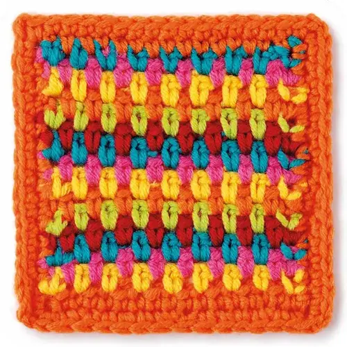 Mix & Match Granny Squares Haaksteken