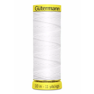 Gutermann Elastiek 10m 5019 wit