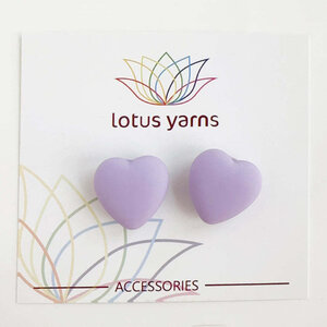 Lotus Yarns Stoppers hartje Lavendel