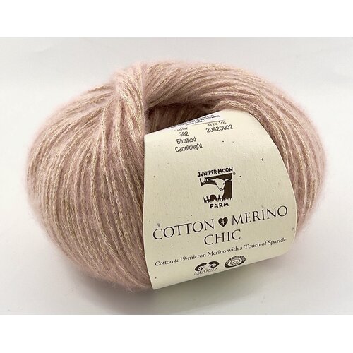 Juniper Moon Cotton Merino Chic 302 Blushed Candlelight