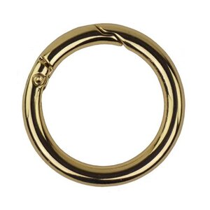 Restyle Ronde karabijnhaak 29mm goud
