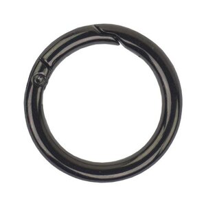 Restyle Ronde karabijnhaak 29mm zwart