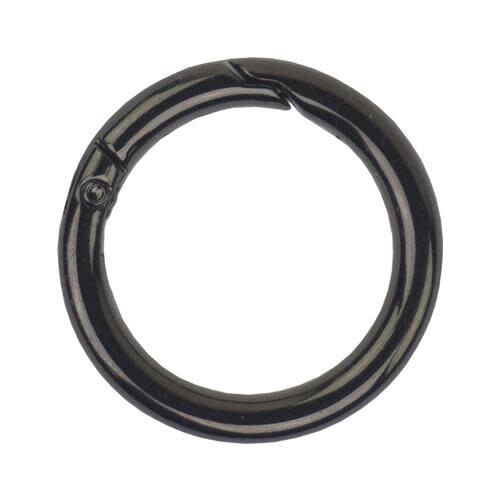 Restyle Ronde karabijnhaak 29mm zwart