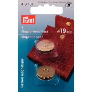 Prym Magneetsluiting 19mm goud 416481