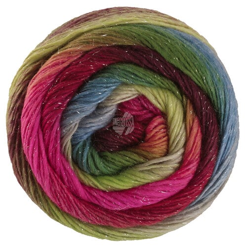 Lana Grossa Meilenweit 100 ColormixSparks 7611