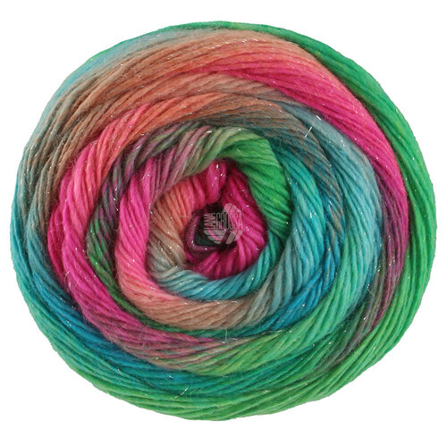 Lana Grossa Meilenweit 100 Colormix Sparks 7618