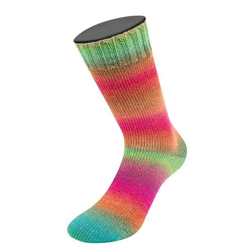 Lana Grossa Meilenweit 100 Color Mix  Sparks 7618