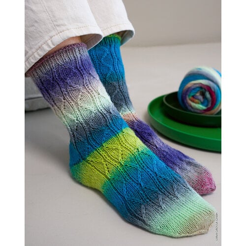Lana Grossa Meilenweit No. 09 Socktober