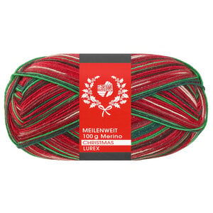 Lana Grossa Meilenweit Merino Christmas Lurex 6809