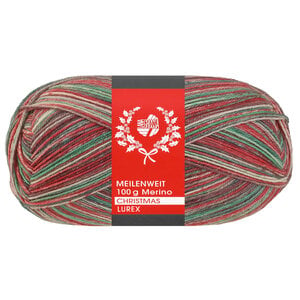 Lana Grossa Meilenweit Merino Christmas Lurex 6810