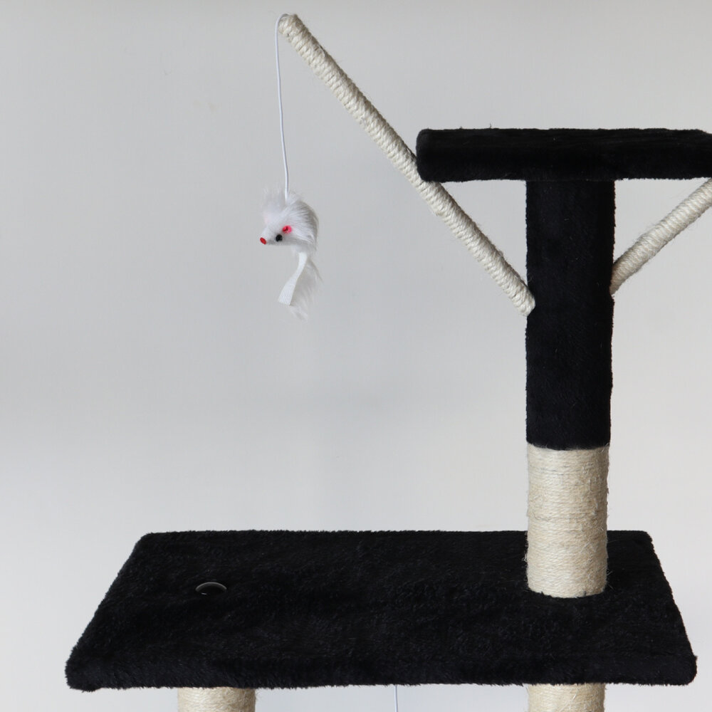 Arbre à chat Saar noir griffoir Arbre à chat Saar noir griffoir