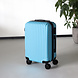 Lizzely Garden & Living Valise bleu clair bagage à main 55cm 4 roulettes avec code valise cabine Lizzely Garden & Living Valise bleu clair bagage à main 55cm 4 roulettes avec code valise cabine