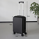 Lizzely Garden & Living Valise noir bagage à main 55cm 4 roulettes avec code valise cabine Lizzely Garden & Living Valise noir bagage à main 55cm 4 roulettes avec code valise cabine