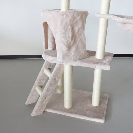 Lizzely Garden & Living Arbre à chat Saar beige griffoir