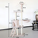 Lizzely Garden & Living Arbre à chat Saar beige griffoir Lizzely Garden & Living Arbre à chat Saar beige griffoir