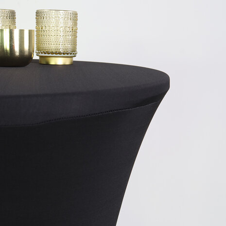 Lizzely Garden & Living Housse pour table haute mange debout 60cm noir Lizzely Garden & Living Housse pour table haute mange debout 60cm noir