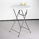Lizzely Garden & Living Table haute mange debout blanc 80cm Lizzely Garden & Living Table haute mange debout blanc 80cm