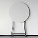 Lizzely Garden & Living Table haute mange debout blanc 80cm Lizzely Garden & Living Table haute mange debout blanc 80cm