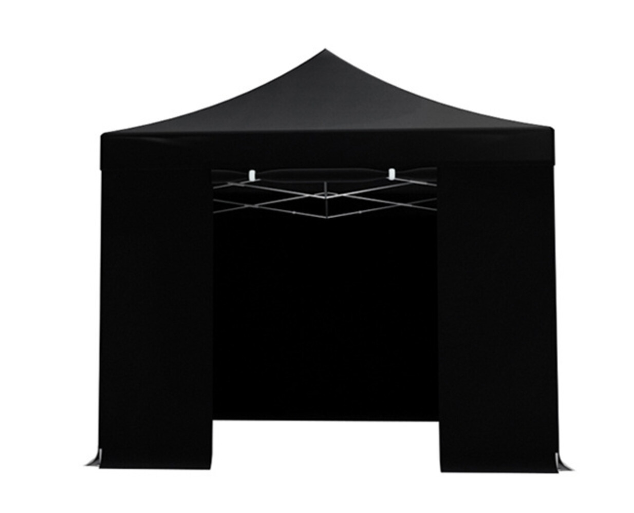 Tonnelle de jardin Easy Up pliable luxe 3x3m noir