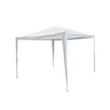 Lizzely Garden & Living Tente de réception 3x3m blanc budget sans parois latérales tonnelle de jardin