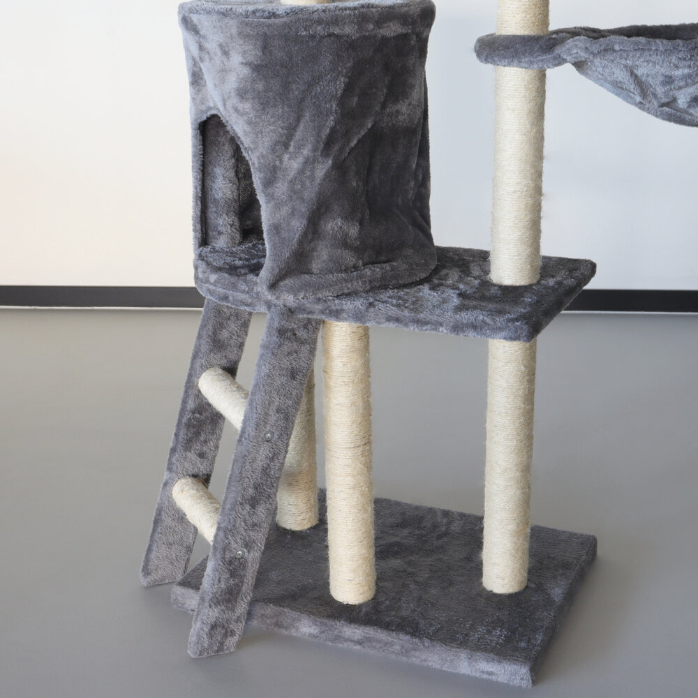 Arbre à chat Saar gris griffoir