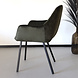 Lizzely Garden & Living Chaise de salle à manger Logan vert avec accoudoirs Lizzely Garden & Living Chaise de salle à manger Logan vert avec accoudoirs