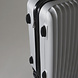Lizzely Garden & Living Valise argent bagage à main 55cm 4 roulettes avec code valise cabine Lizzely Garden & Living Valise argent bagage à main 55cm 4 roulettes avec code valise cabine
